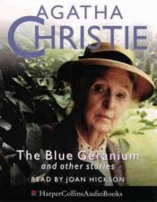 book cover of Blue geranium [short stories] by Agatha Christie