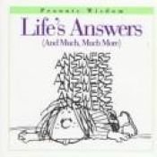 book cover of Life's Answers: (And Much, Much More) (Peanuts Wisdom) by Charles M. Schulz