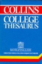 book cover of Collins College Thesaurus by Collins