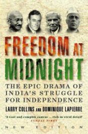 book cover of Gandhi - Die nacht kwam de vrijheid by Dominique Lapierre|Harry Collins|Larry Collins