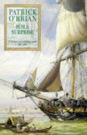 book cover of HMS Surprise by Patrick O'Brian