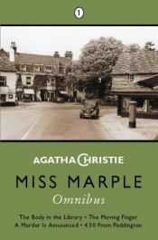 book cover of Miss Marple omnibus by Agatha Christie