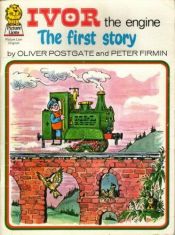 book cover of Ivor the engine, the first story by Oliver Postgate