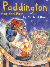 book cover of Paddington at the fair by Michael Bond
