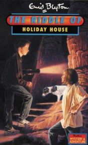 book cover of The Young Adventurers at Holiday House by انيد بليتون