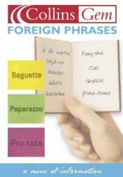 book cover of Collins Gem - Foreign Phrases by Graham King