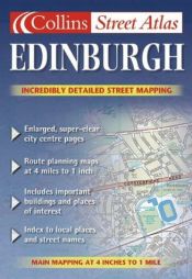 book cover of Edinburgh Colour Street Atlas (Collins street atlas) by Collins