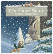 book cover of One snowy night by Nick Butterworth