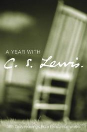 book cover of A Year with C. S. Lewis by Клайв Стейплз Льюїс