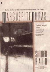 book cover of Zomerregen by Marguerite Duras