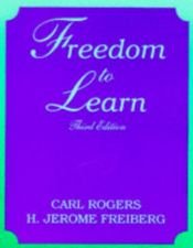 book cover of Freedom to learn for the 80's by קארל רוג'רס