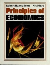 book cover of Principles of Economics by Robert Haney Scott