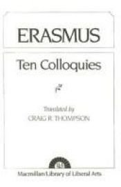 book cover of Ten Colloquies of Erasmus (Library of Liberal Arts) by Erasmo de Roterdão
