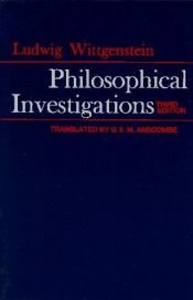 book cover of Philosophical Investigations by Ludwig Wittgenstein