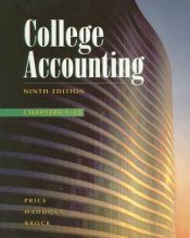 book cover of College Accounting Chapters 1-13 by John Ellis Price