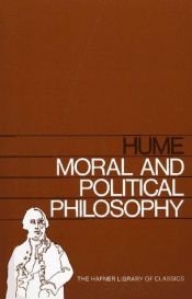 book cover of Moral and Political Philosophy by دیوید هیوم