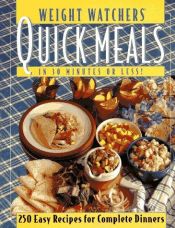 book cover of WEIGHT WATCHERS QUICK MEALS (Weight Watcher's Library Series) by Weight Watchers