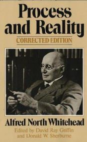 book cover of Process and Reality: an essay in cosmology by Alfred North Whitehead