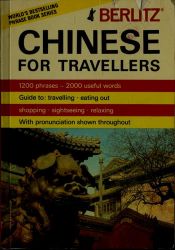 book cover of Chinese for Travellers by Berlitz