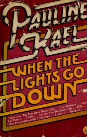 book cover of When the lights go down by Πωλίν Κάελ