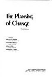 book cover of The planning of change by Warren G. Bennis