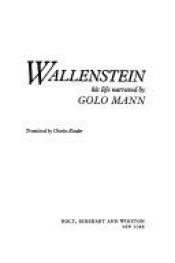 book cover of Wallenstein : relato de su vida by Golo Mann|Ruedi Bliggenstorfer