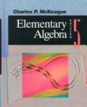 book cover of Elementary Algebra by Charles P. McKeague