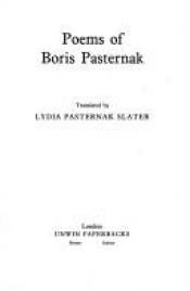 book cover of Poems of Boris Pasternak by Boris Leonidovich Pasternak