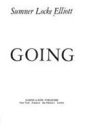 book cover of Going by Sumner Locke Elliott