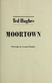 book cover of Moortown by Ted Hughes