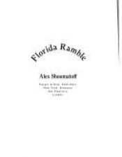 book cover of Florida ramble by Alex Shoumatoff