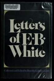 book cover of Letters of E. B. White by E.B. White