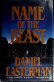 book cover of Name of the Beast by Daniel Easterman