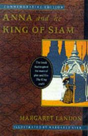 book cover of Anna and the King of Siam by Margaret Landon