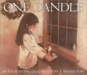 book cover of One Candle by Eve Bunting