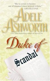 book cover of Duke of Scandal (Duke Trilogy, 2) by Adele Ashworth