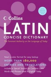 book cover of Latin Concise Dictionary (Harper Collins Concise Dictionaries) by HarperCollins