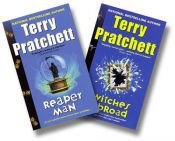 book cover of Terry Pratchett Discworld Two-Book Set: Witches Abroad and Reaper Man by Terentius Pratchett