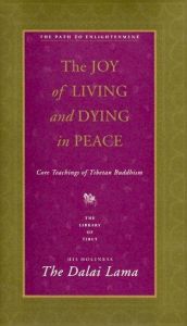 book cover of Joy of Living and Dying in Peace by دالایی لاما