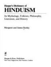 book cover of Harper's dictionary of Hinduism by Margaret Stutley