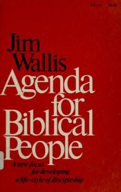 book cover of Agenda for Biblical people by Jim Wallis