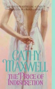 book cover of The Price of Indiscretion (Cameron Sisters, Book 2) by Cathy Maxwell