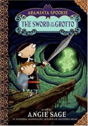 book cover of The Sword in the Grotto by انجی سیج