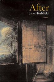 book cover of After by Jane Hirshfield