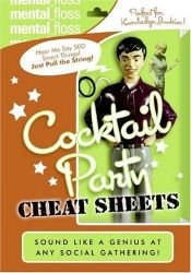 book cover of Cocktail Party Cheat Sheets by Will Pearson