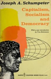 book cover of Kapitalismus, Sozialismus und Demokratie by یوزف شومپیتر