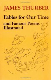 book cover of Fables for our time and famous poems illustrated by جیمز تربر