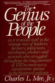 book cover of The genius of the people by Charles L. Mee