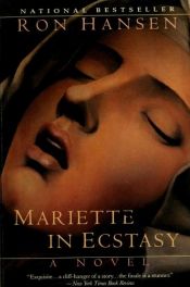 book cover of Mariette in Ecstasy by Ron Hansen
