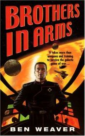 book cover of Brothers in arms by Ben Weaver